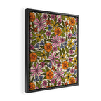 Summer Garden #11 Framed Canvas Print Gallery Image 2