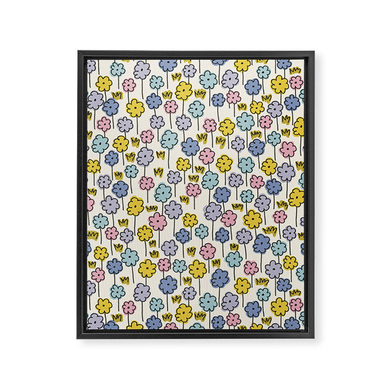 Summer Garden #13 Framed Canvas Print Gallery Image 8