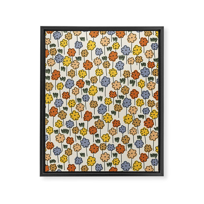 Summer Garden #14 Framed Canvas Print Gallery Image 1