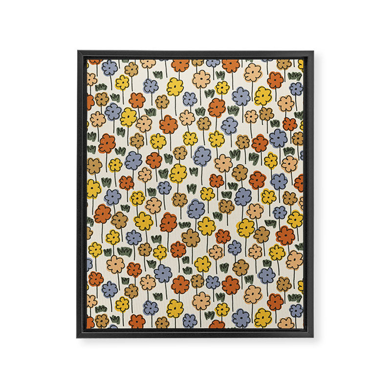 Summer Garden #14 Framed Canvas Print Gallery Image 8
