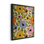Summer Garden #15 Framed Canvas Print Gallery Image 2