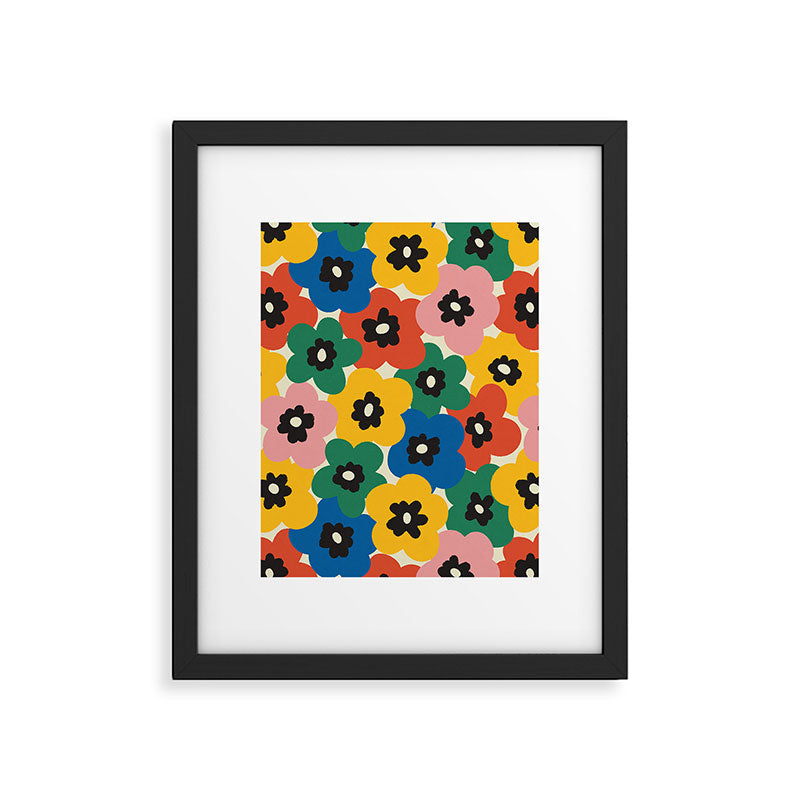 Summer Garden #3 Framed Art Print Gallery Image 6