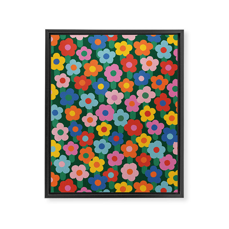 Summer Garden #6 Framed Canvas Print Gallery Image 8