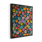 Summer Garden #6 Framed Canvas Print Gallery Image 2