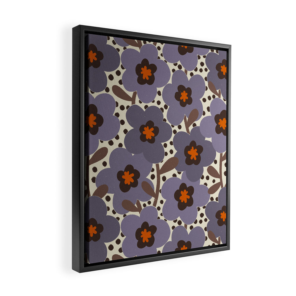 Summer Garden #7 Framed Canvas Print Gallery Image 2