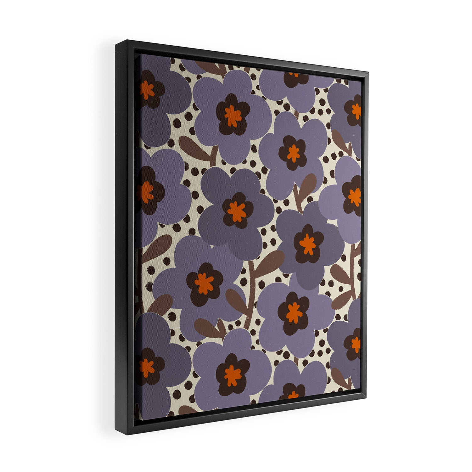 Summer Garden #7 Framed Canvas Print Gallery Image 2