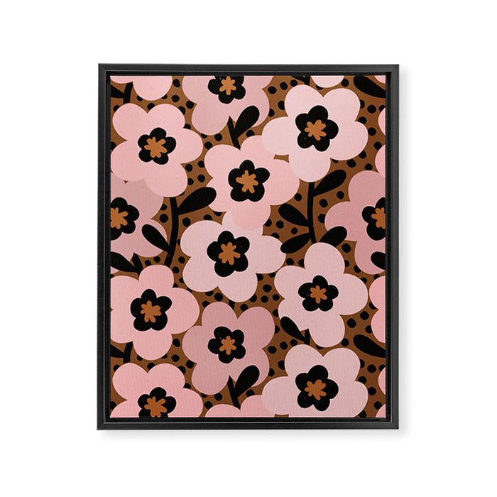 Summer Garden #8 Framed Canvas Print Gallery Image 1