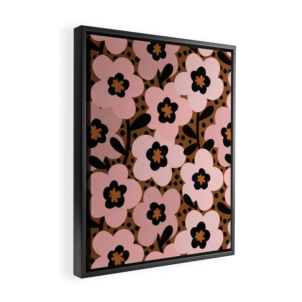 Summer Garden #8 Framed Canvas Print Gallery Image 2