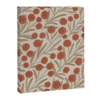 Summer Garden / Red & Dark Beige Canvas Print Gallery Image 6