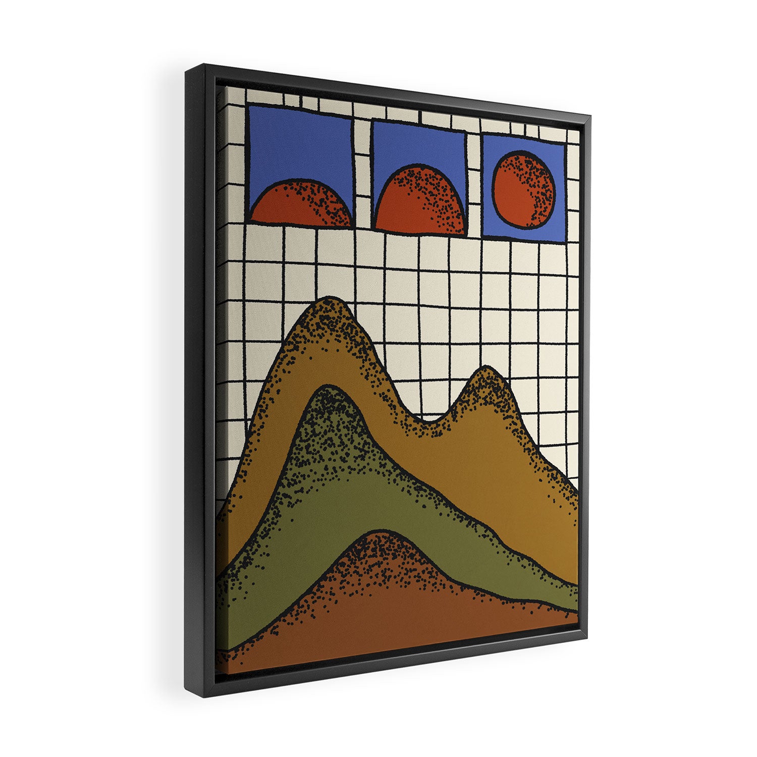 Sunrise Framed Canvas Print Gallery Image 2