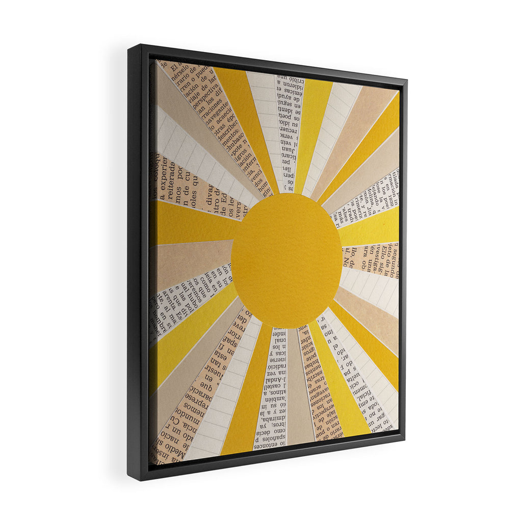 Sunshine Framed Canvas Print Gallery Image 2