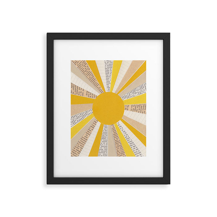 Sunshine Framed Art Print Gallery Image 1