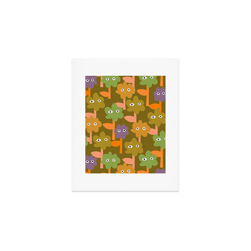Suspicious Garden #1 Art Print Gallery Image 1