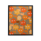 Suspicious Garden #2 Framed Canvas Print Gallery Image 6