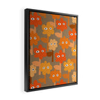 Suspicious Garden #2 Framed Canvas Print Gallery Image 2