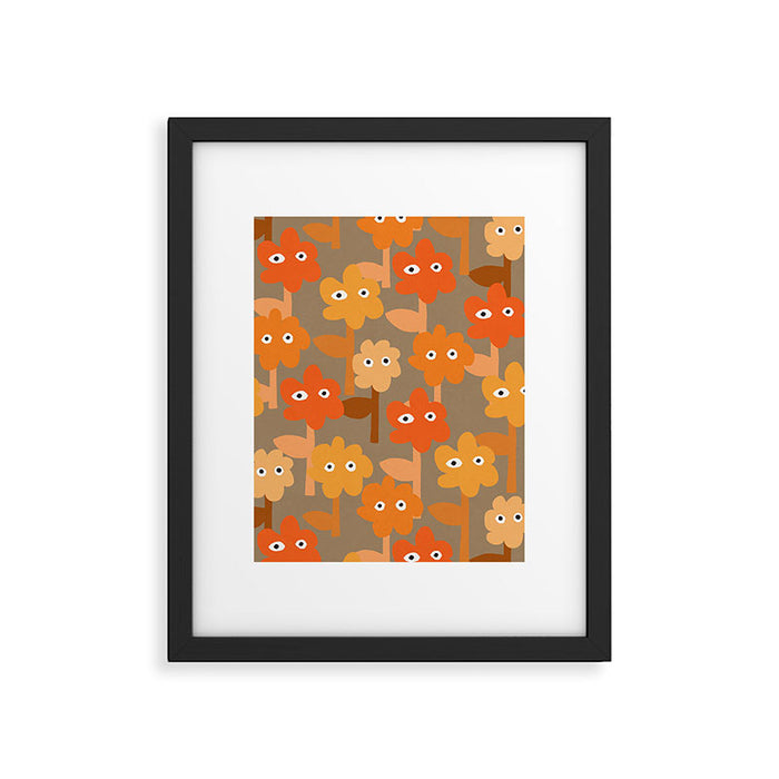 Suspicious Garden #2 Framed Art Print Gallery Image 1