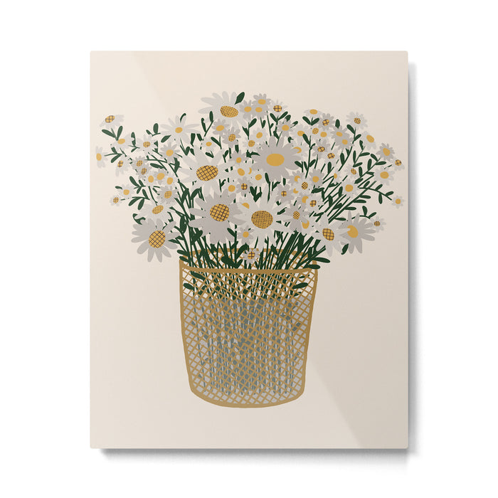 Sweet as a Daisy Metal Print Gallery Image 1