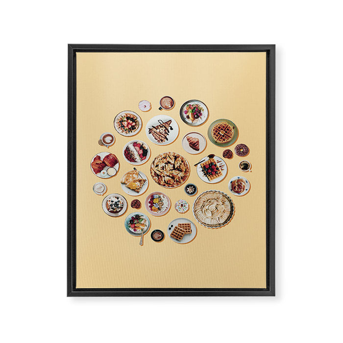 Sweet Breakfast Framed Canvas Print Gallery Image 1