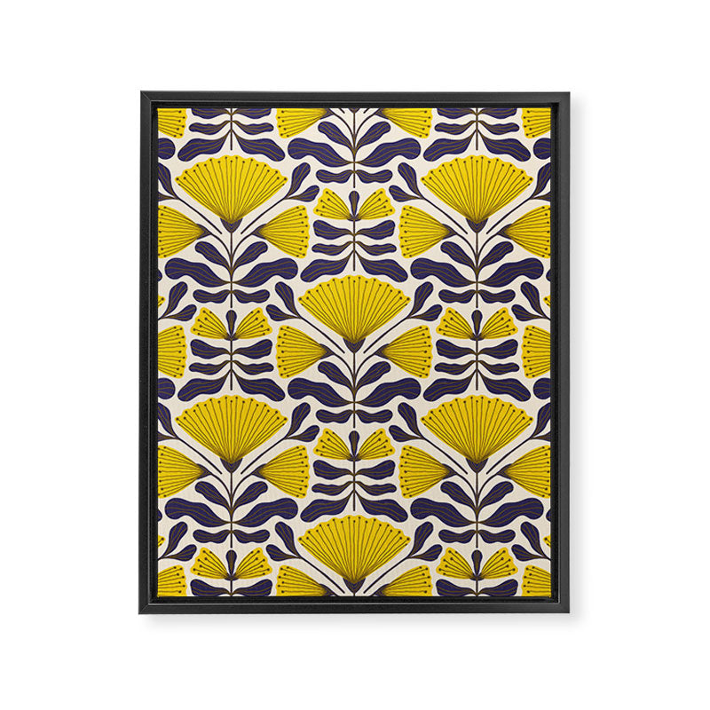 Symmetrical Garden #1 Framed Canvas Print Gallery Image 8