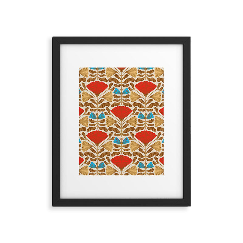 Symmetrical Garden #2 Framed Art Print Gallery Image 6