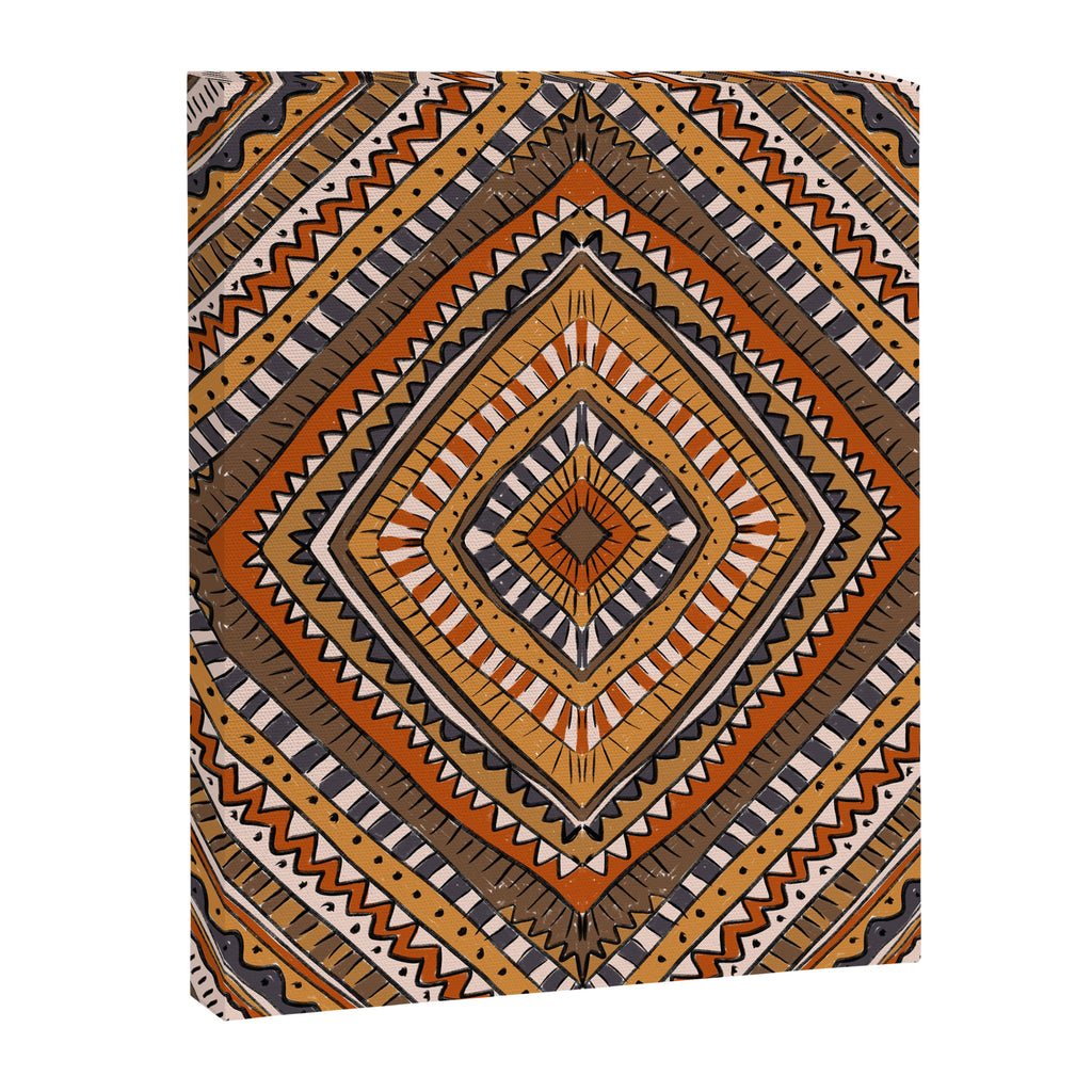 Symmetrical Pattern Canvas Print Gallery Image 8