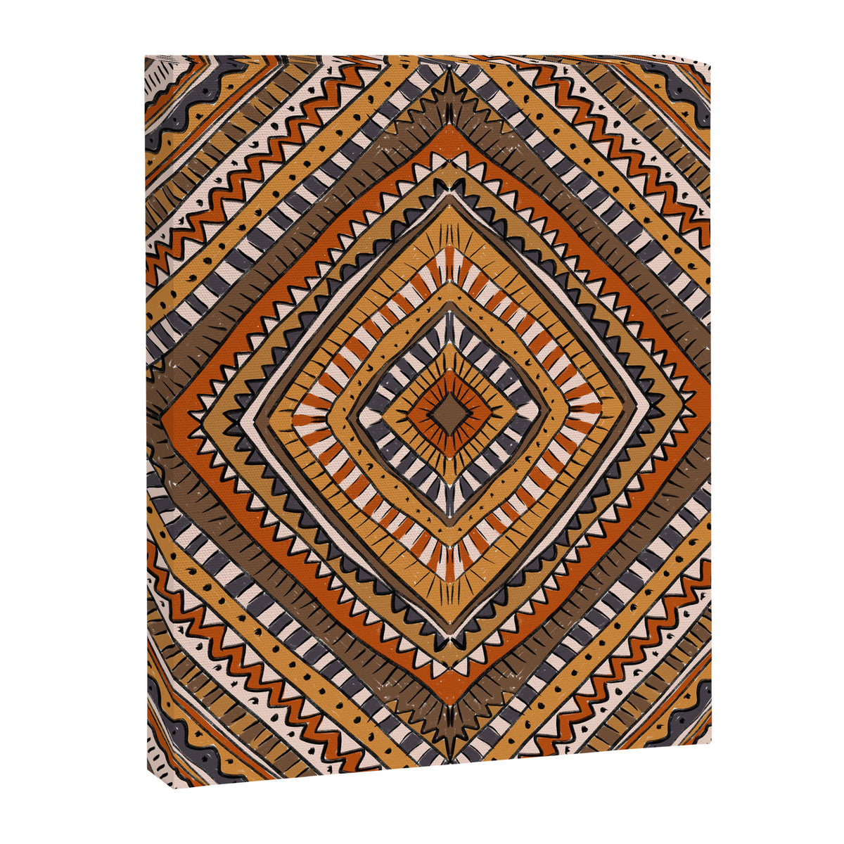 Symmetrical Pattern Canvas Print Gallery Image 8