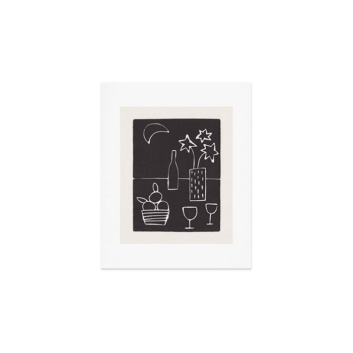 Table for Two Art Print Gallery Image 1