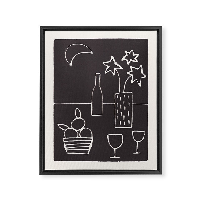 Table for Two Framed Canvas Print Gallery Image 6