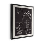 Table for Two Framed Canvas Print Gallery Image 2