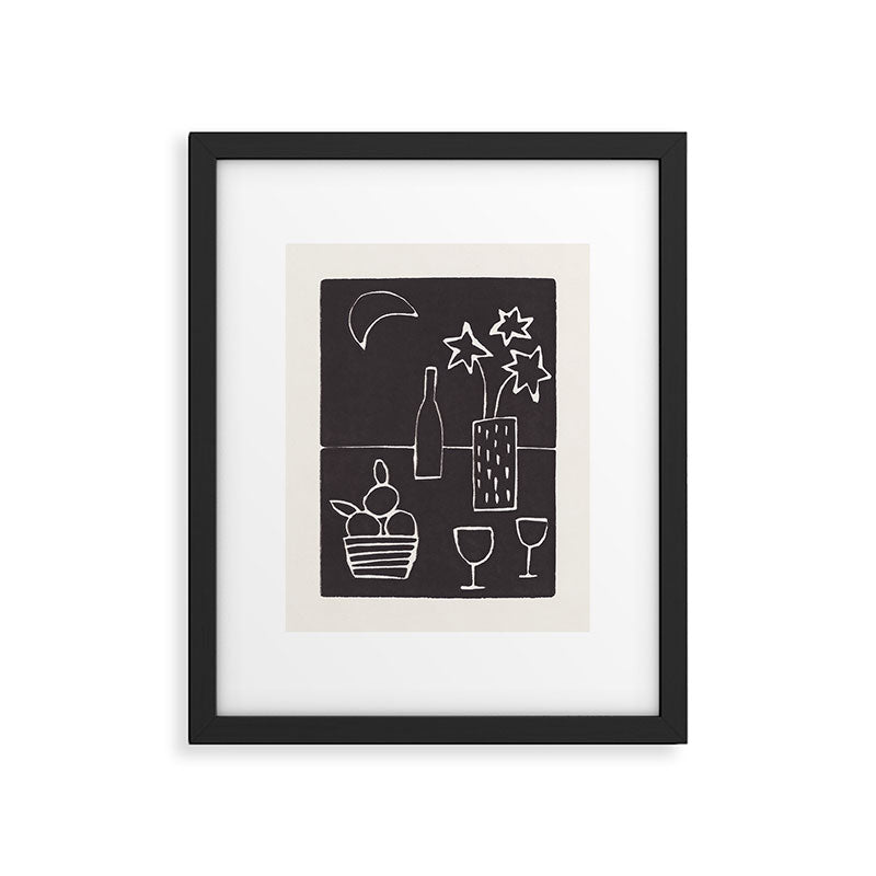 Table for Two Framed Art Print Gallery Image 5