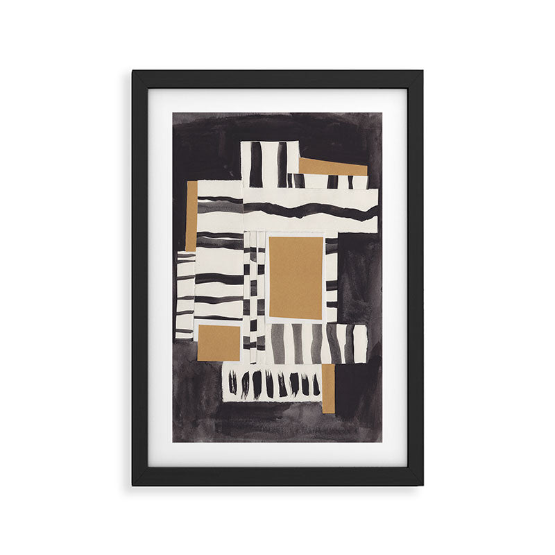 Tapestry of Lines #1 Framed Art Print Gallery Image 2