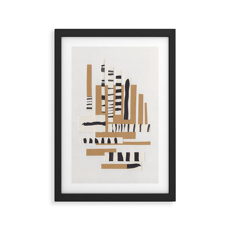 Tapestry of Lines #2 Framed Art Print Gallery Image 2