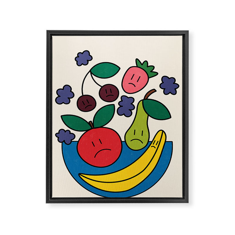 The True Reality / Fruits Framed Canvas Print Gallery Image 6