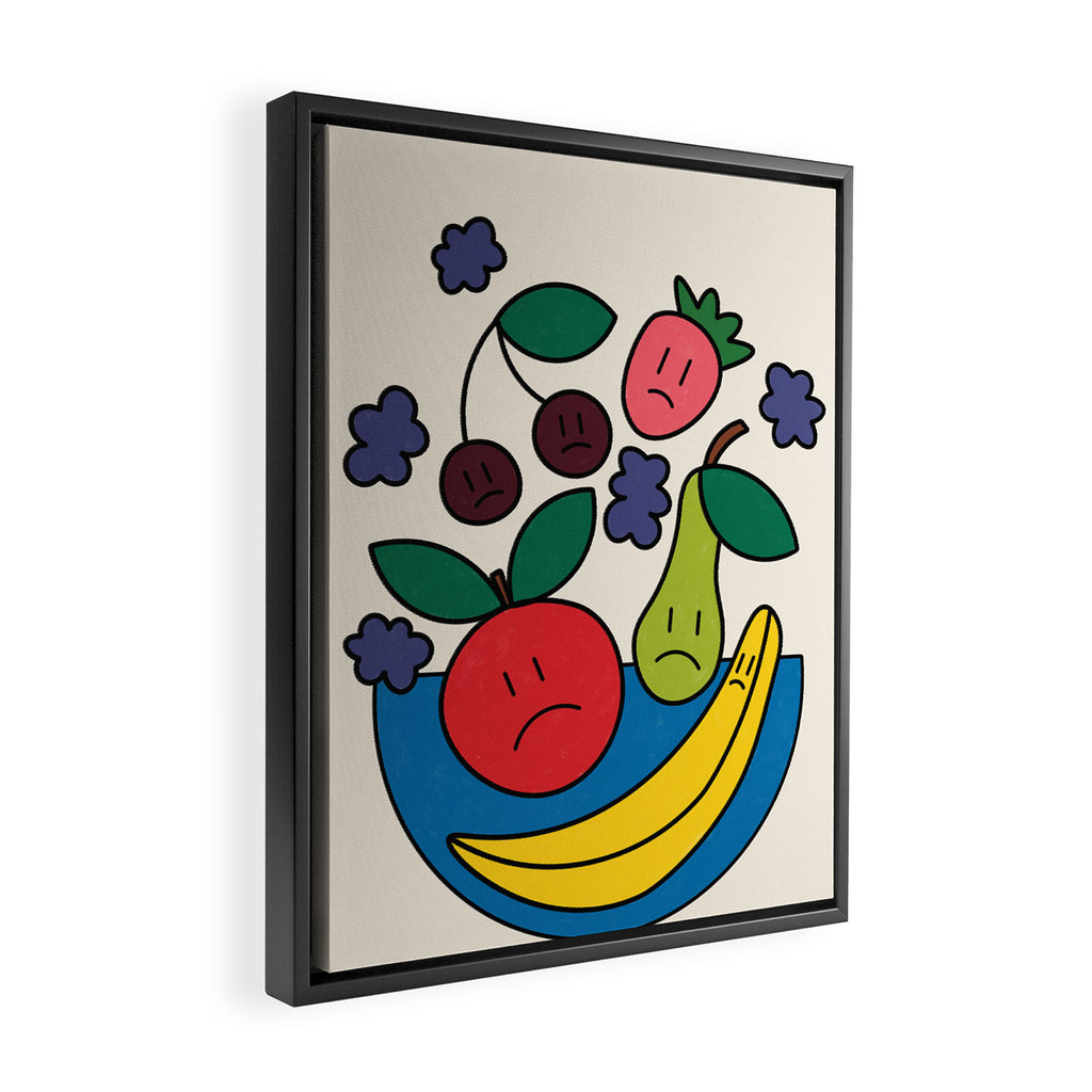 The True Reality / Fruits Framed Canvas Print Gallery Image 2