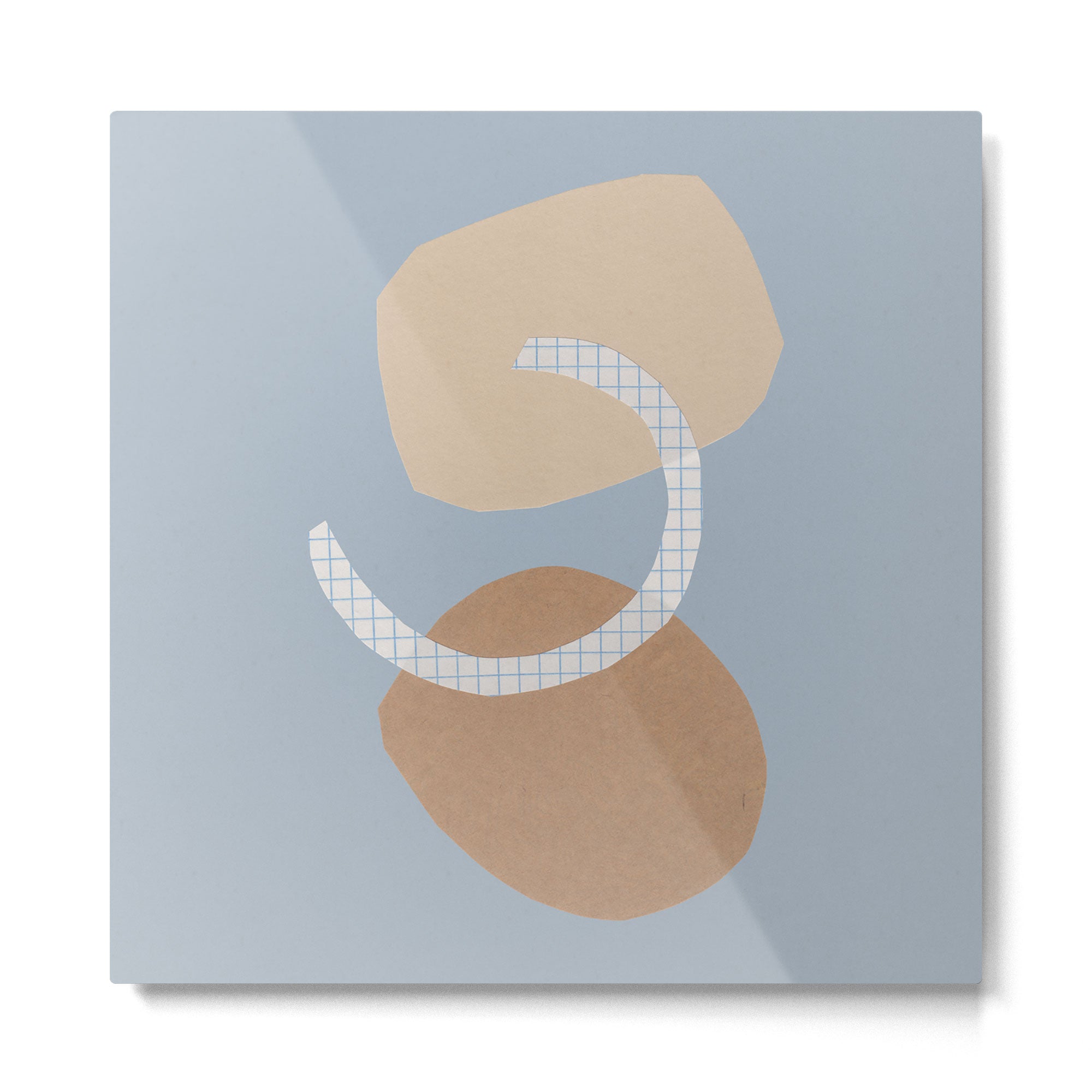 Three Shapes #2 Metal Print Gallery Image 2
