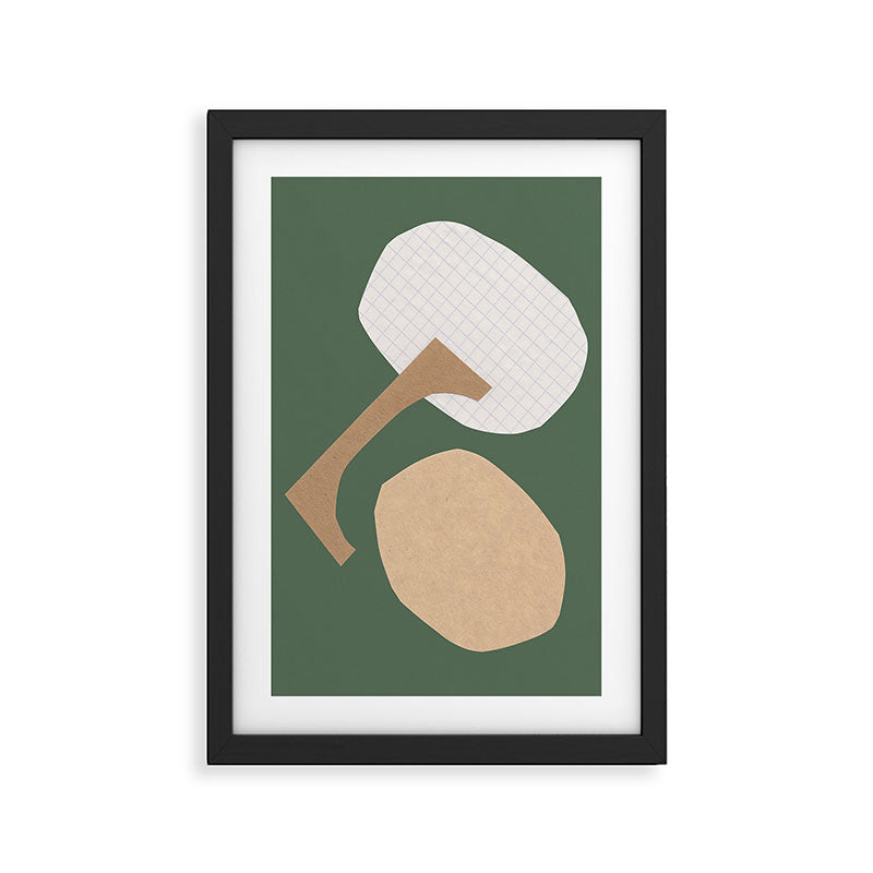 Three Shapes #3 Framed Art Print Gallery Image 2
