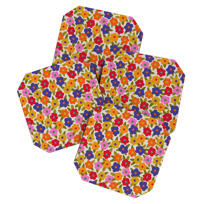 Tiny Flower Pattern #1 Coaster Gallery Image 1