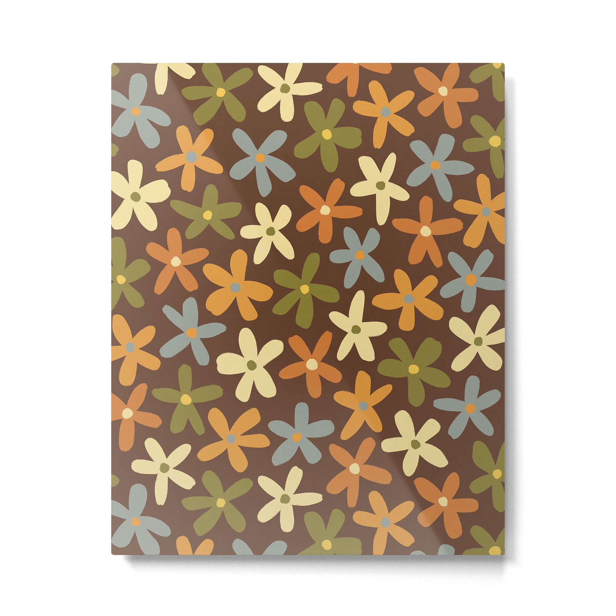 Tiny Flower Pattern #2 Metal Print Gallery Image 4