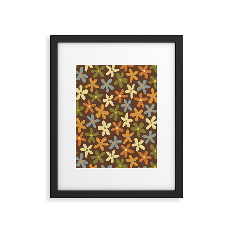 Tiny Flower Pattern #2 Framed Art Print Gallery Image 5