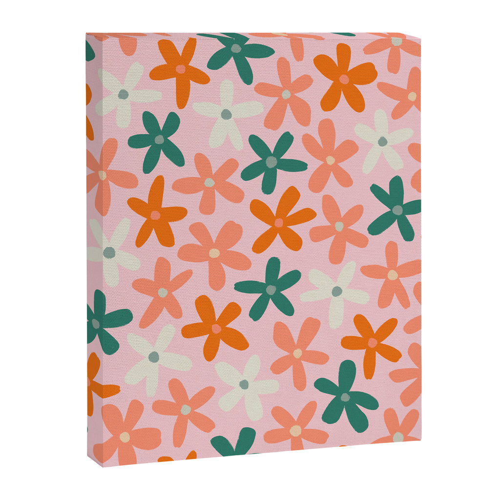 Tiny Flower Pattern #3 Canvas Print Gallery Image 6