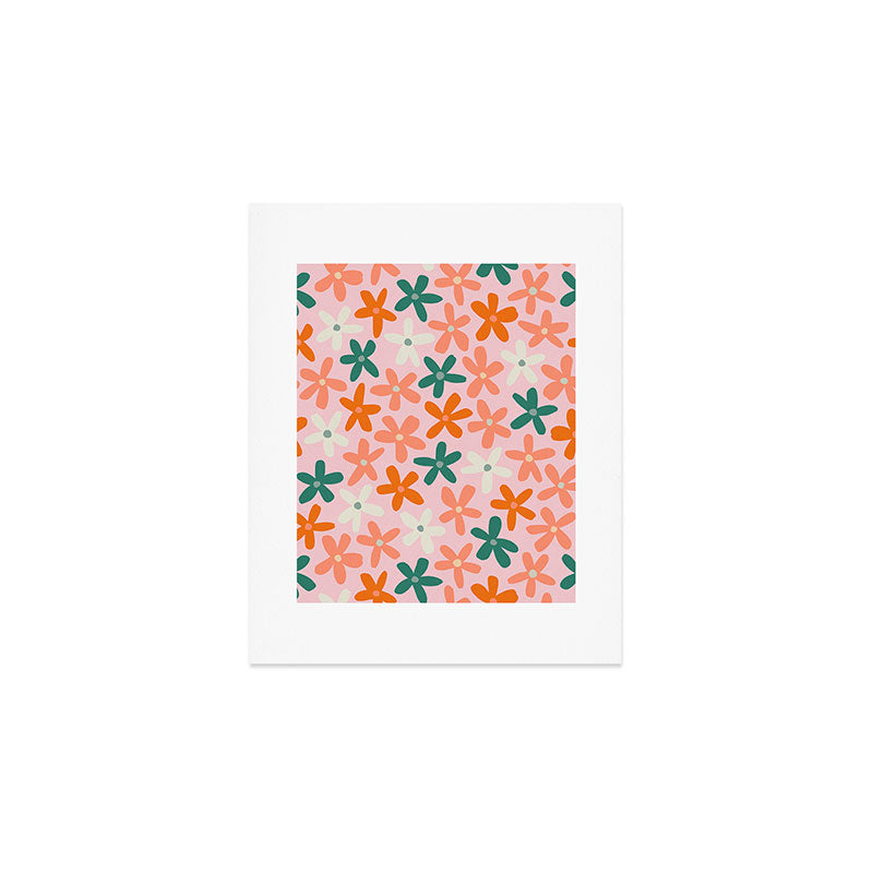 Tiny Flower Pattern #3 Art Print Gallery Image 1