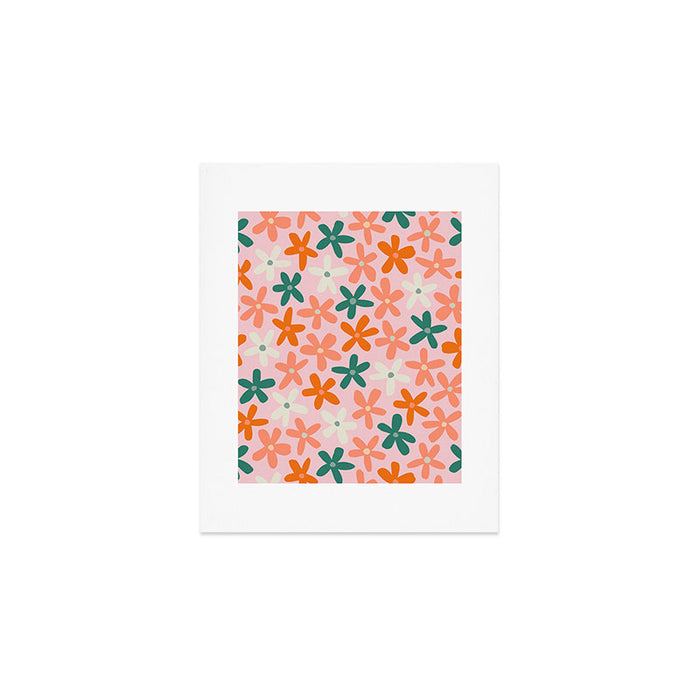 Tiny Flower Pattern #3 Art Print Gallery Image 1
