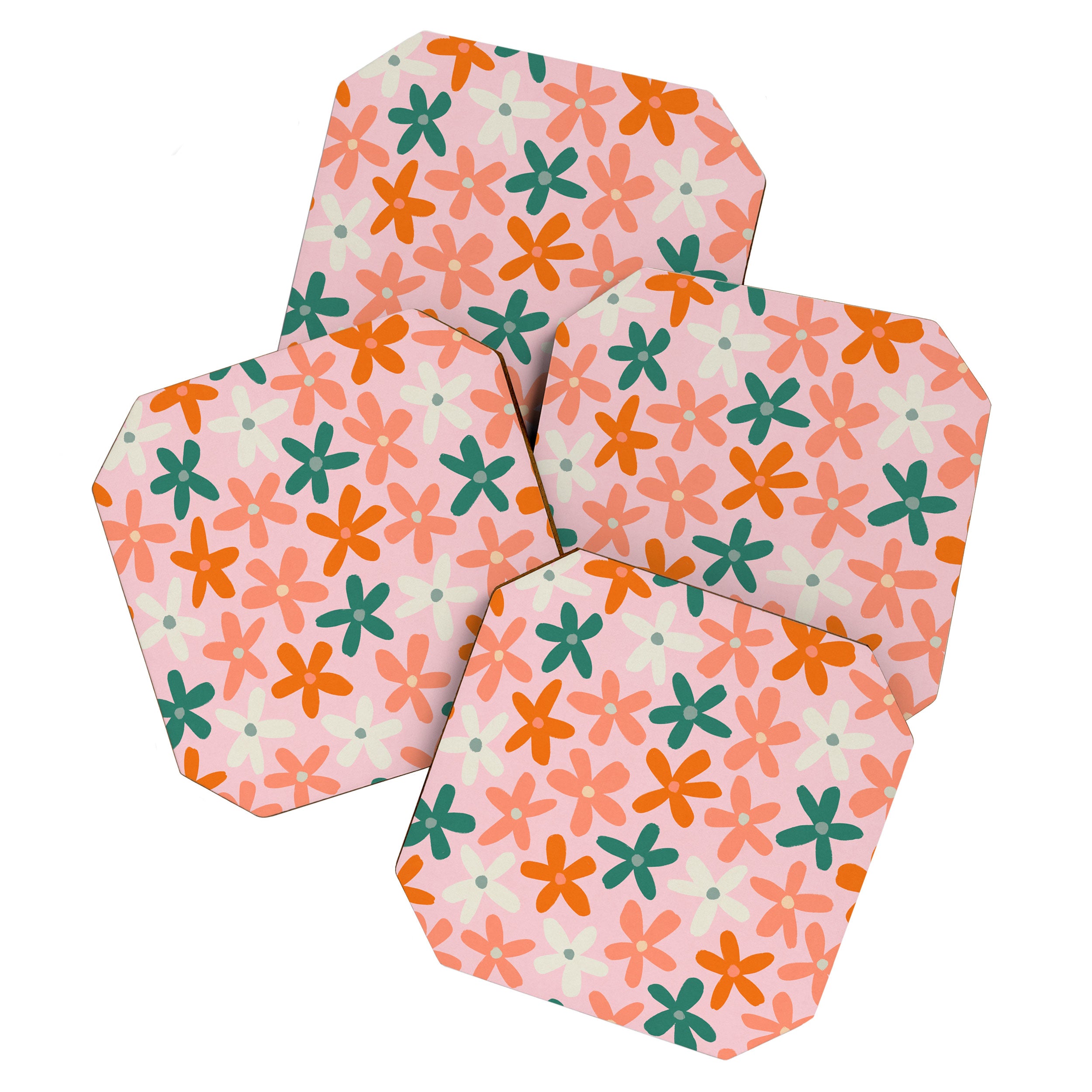 Tiny Flower Pattern #3 Coaster Gallery Image 1