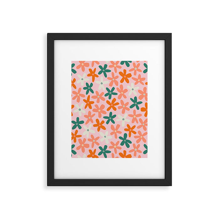 Tiny Flower Pattern #3 Framed Art Print Gallery Image 1