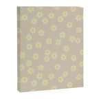 Tiny Flowers / Beige & Lime Canvas Print Gallery Image 8