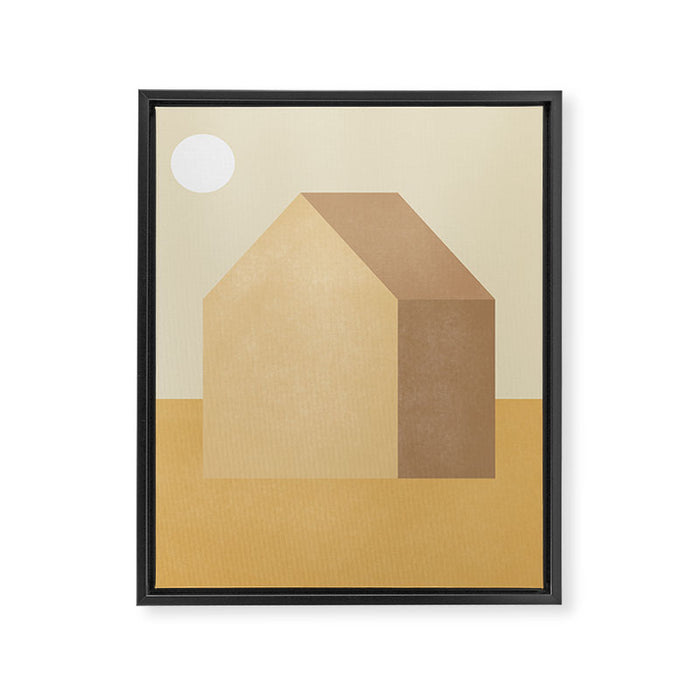 Tiny House #1 Framed Canvas Print Gallery Image 1