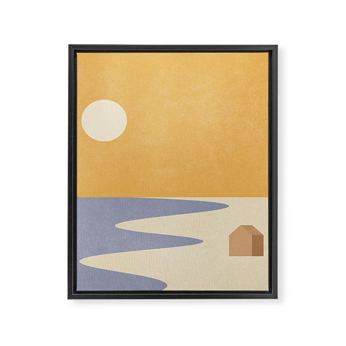 Tiny House #2 Framed Canvas Print Gallery Image 1
