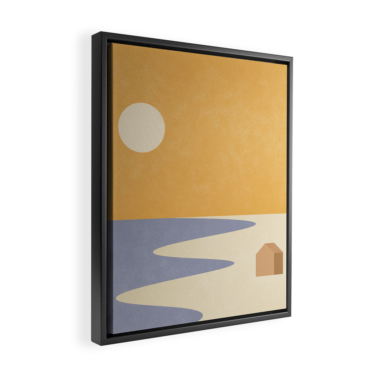 Tiny House #2 Framed Canvas Print Gallery Image 2