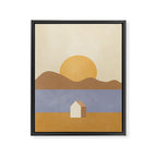 Tiny House #4 Framed Canvas Print Gallery Image 8