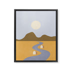 Tiny House #5 Framed Canvas Print Gallery Image 8